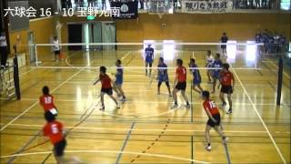 『バレーボール』2012.07.15 天皇杯岡山予選１回戦【岡山六球会×玉野光南高校】 第１セット