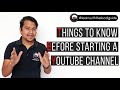 How to start a YouTube channel | Things to know before starting YouTube | Learn with The local guide