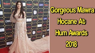Gorgeous Mawra Hocane At Hum Awards 2018 | Celeb Tribe | Desi Tv | TB2