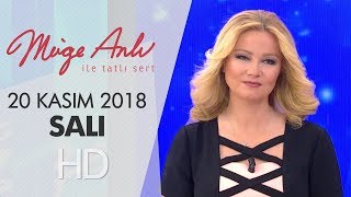 Müge Anlı ile Tatlı Sert 20 Kasım 2018 | Salı