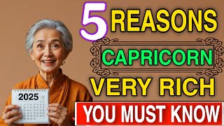 🤑 5 Reasons Why Capricorns Will Become Millionaires in 2025 || Shocking Perdection