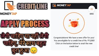 How to apply money tap credit line, money tap credit line review