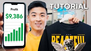 Easiest Way To Start A Clothing Brand From $0 In 2026