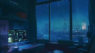 Lofi Hip Hop Beats 💿 Nostalgic Vibes 1980s & 90s Room Ambience 🛏️ Lofi Rain Playlist