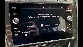 MIB2 Delphi Activation Volkswagen Audi Seat  APP CONNECT Apple Car Play / Voice Control / Sport HMI