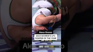 Alexa Grasso is ESPN MMA’s 2023 Female UFC Fighter of the Year
