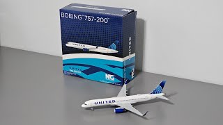 NG Model 1/200 United Airlines Boeing 757-200 [N58101] Model Airplane Review