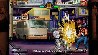 KOF 98 UMFE Geese Howard Hilarious TOD 100% Quick Max Corner Combo (\