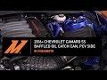 2016+ Chevrolet Camaro SS Baffled Oil Catch Can, PCV Side Installation Guide By Mishimoto