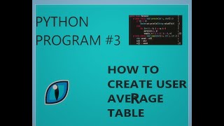 PYTHON PROGRAM #3 || CALCULATE THE AVERAGE NUMBER WHEN USER INPUT