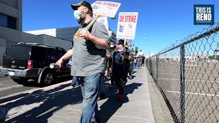 Union holds rally to tell Washoe RTC to ‘fire Keolis’