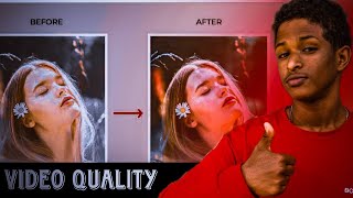 How to video High Quality  አሪፍ የሆነ የፊት ጥራት ያለው video አሰራር