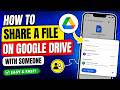 How to Share a File on Google Drive with Someone (Step-by-Step)