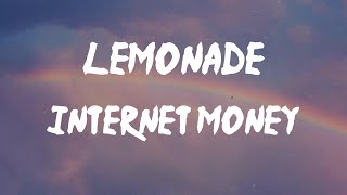 Internet money - Lemonade (Lyrics) | Xanny bars, suicide door, brand new bag