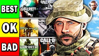 AI Ranks EVERY Call of Duty in a TIER LIST!