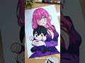 hakari coloring ✨ 【イラストメイキング】 メイキング アナログ shorts