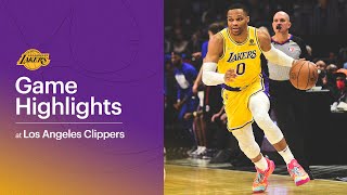 HIGHLIGHTS: Los Angeles Lakers @ LA Clippers