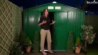 BillyOh Beeston Fronted Premium Metal Shed