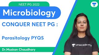 Conquer NEET PG 2022: Parasitology PYQs | Microbiology | Let's Crack NEET PG | Dr.Muskan