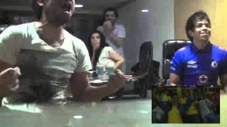 Reaccion de Werevertumorro al gol de Moises Muñoz