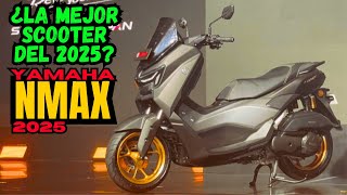 ¿Vale la pena la Yamaha NMAX 2025? Primeras imágenes y detalles