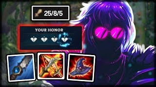 Nasty 4 Honor EVELYNN - Evelynn Commentary Guide [LATE GAME] | Unranked to Challenger Episode 6