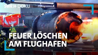 Feuer löschen am Brandsimulator - Der Feuerflieger | SWR Doku
