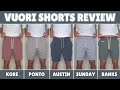 Ranking Vuori Shorts from Best to Worst