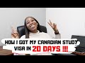 WATCH THIS BEFORE APPLYING !!!! - HOW TO APPLY FOR YOUR CANADA STUDY VISA