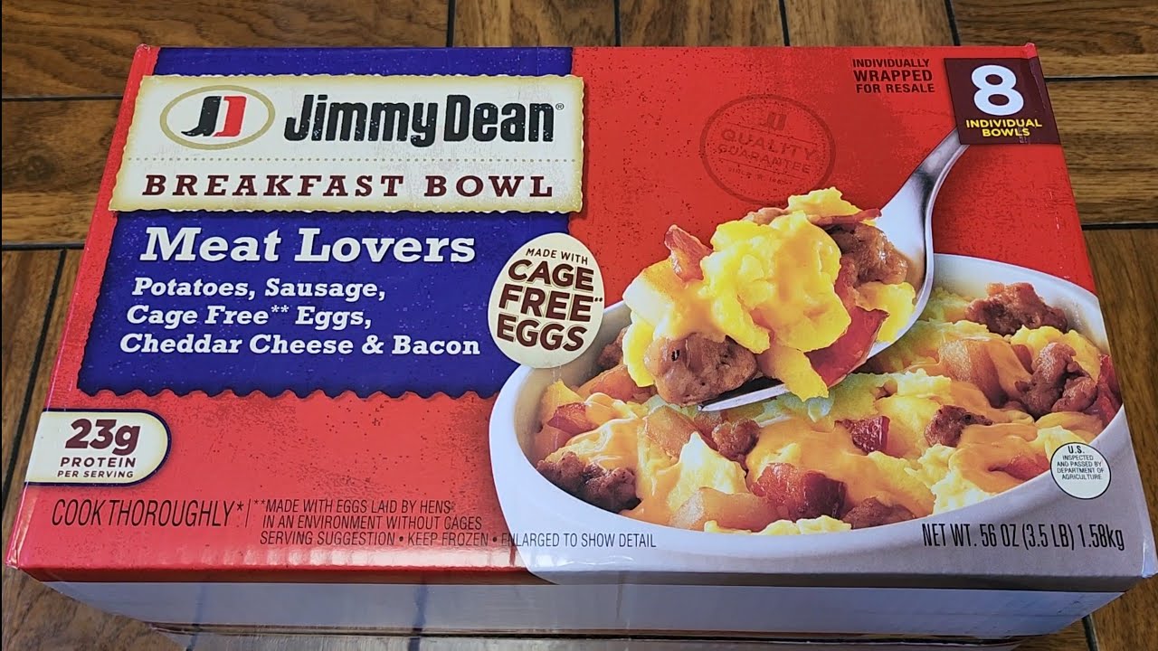 Costco Sale Item Review Jimmy Dean JimmyDean Breakfast Bowl Meat Lovers ...