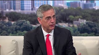 Georgia Secretary of State Brad Raffensperger speaks about primary election victory