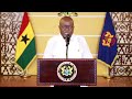 President of Ghana, Hon. Nana Akufo-Addo announces commitments to end neglected tropical diseases