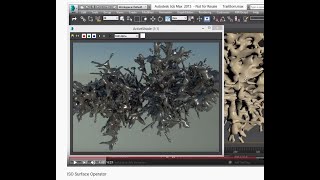 Implicit Surface Operator (ISO) - creates a fluid surface based from point-cloud particles