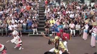 「天水連」藍場浜演舞場 8月15日1部 徳島阿波おどり2012