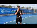 yonex tennis inspired ep 10 ฝึกลูกเสิร์ฟสไตล์ภราดร