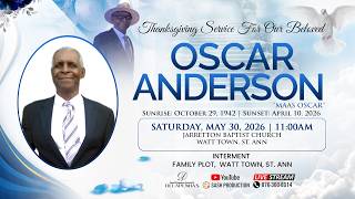 Celebration Of Life || For Our Beloved || Oscar Anderson "Maas Oscar"