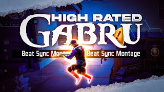 High Rated Gabru || Free Fire Beat Sync Montage || Free Fire Status By TrapGamingff