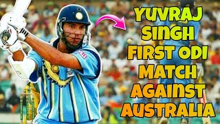 18 year old Yuvraj Singh First ODI Match Against Australia | Ind Vs Aus Full Cricket Match Highlight