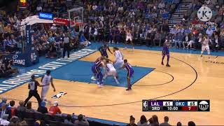 RUSSELL WESTBROOK MIX 20/20/20 GAME AGAINST LAKERS