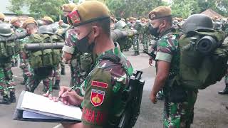 ALARM Kesiapsiagaan Batalyon Armed 3/105 Tarik/NP