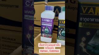 Vamax cabmax แคลเซียมโบลอน และ อาหารพืชสูตรรวม