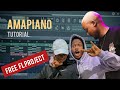 Amapiano FL Studio Tutorial 2025 | Cook up like Zan'Ten & Jaylokas (Free FLP) 🔥🔥🇲🇿🎹