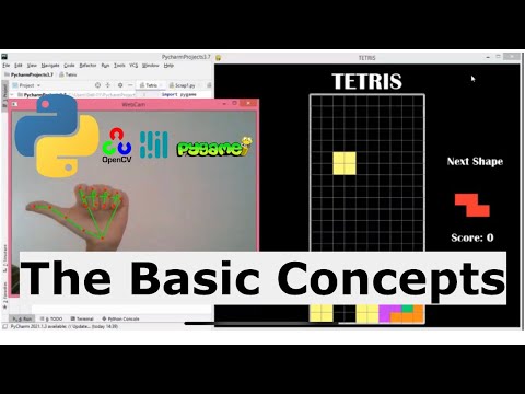 Basic Concepts Behind Hand-Controlled Tetris | Python, Pygame, OpenCV ...