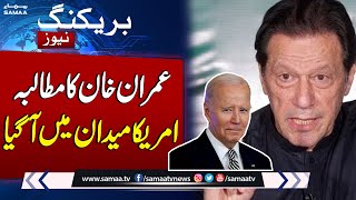 Breaking News: Election 2024 | Usa In Action | Imran Khan Demands | Samaa TV