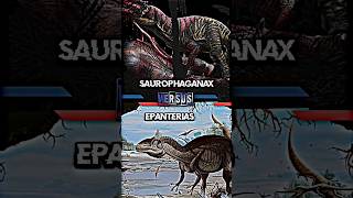 Saurophaganax VS Epanterias  #dinosaur #prehistoric #paleontology #whoisstrongest #shorts #trending