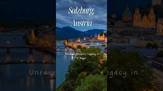 Salzburg Austria | 3 Days Itinerary | Things To Do In Salzburg | Day Trip To Hallstatt #salzburg