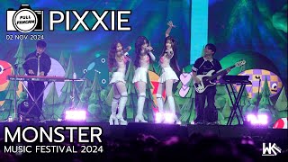 FULL FANCAM PiXXiE | Monster Music Festival 2024 | 02 NOV 2024 @ QSNCC