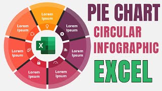 How to Create Circular Infographic in Excel / PowerPoint Quickly