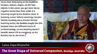 EXTRACT Studying the Lamrim Is Like Studying All the Teachings of the Budhha SCRIPTED 19-Apr-2018