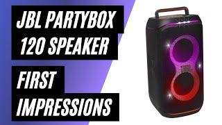 JBL PartyBox Club 120 Portable Speaker: First Impressions